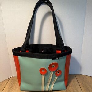 Holly Aiken Poppy adorable and versatile tote/satchel. Made in Raleigh NC